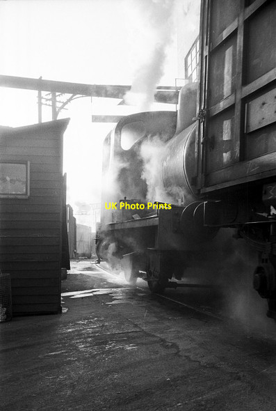 Photo 6"x4" Fireless loco at Crawford's biscuit factory \u00e2\u0080\u0093 1965  - 2 Liverpool c1965