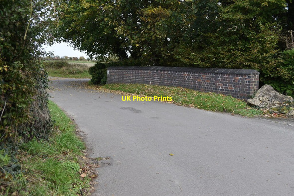 Photo 6"x4" Former railway bridge at Stert Stert c2020