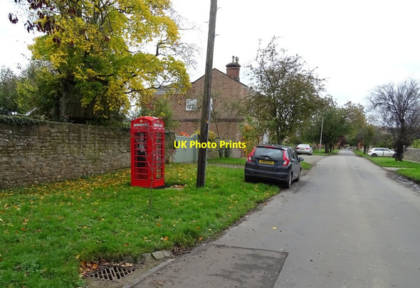 Photo 6"x4" K6 telephone box on Railer Bank, Mickley Mickley\/SE2576 c2020