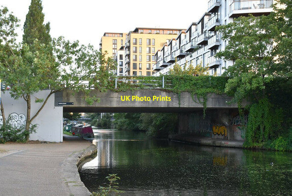 Photo 6"x4" Roman Road Bridge, Regent's Canal Bethnal Green c2019