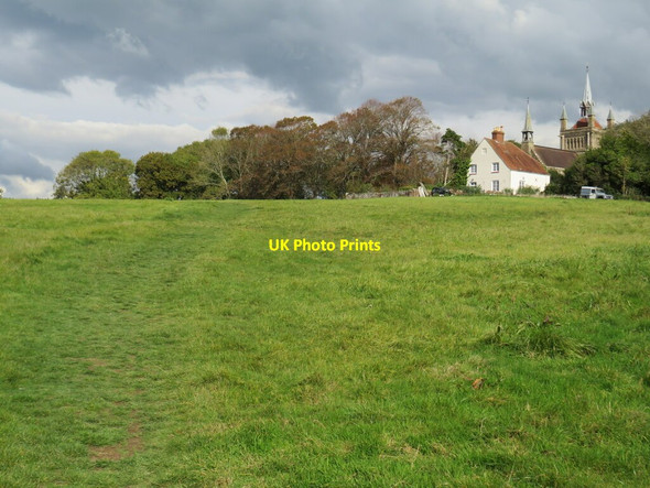 Photo 6"x4" Public footpath near Whippingham Cowes c2020