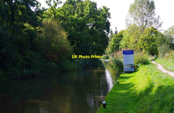 Photo 6"x4" Droitwich Barge Canal, near Fernhill Heath, Worcs Fernhill Heath c2020