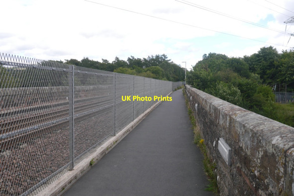 Photo 6"x4" Viaduct over the Tweed Galashiels c2020