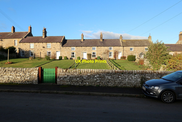 Photo 6"x4" Terraced cottages, Colwell Colwell\/NY9575 c2020