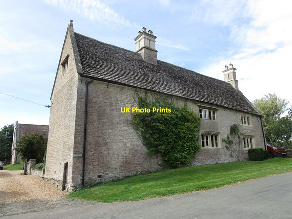 Photo 6"x4" Manor Farmhouse, Wadenhoe Wadenhoe c2019