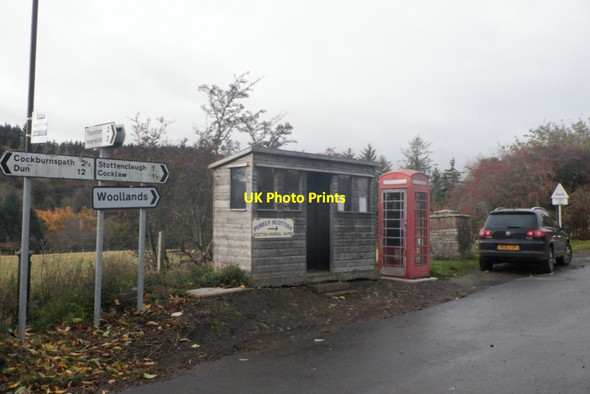 Photo 6"x4" Decomissioned telephone box, Oldhamstocks Oldhamstocks c2020