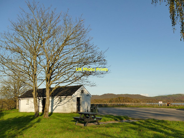 Photo 6"x4" Toilet block at Barrow End picnic site Greenodd c2020