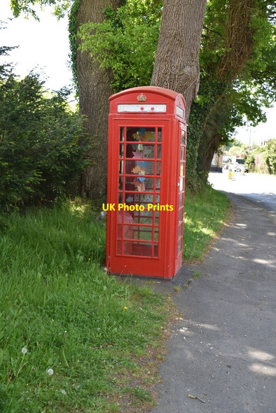 Photo 6"x4" Telephone Kiosk Birchden c2020