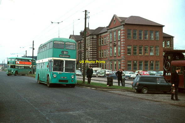 Photo 6"x4" Teesside trolleybus T289 at Cargo Fleet \u00e2\u0080\u0093 1971 Middlesbrough c1971