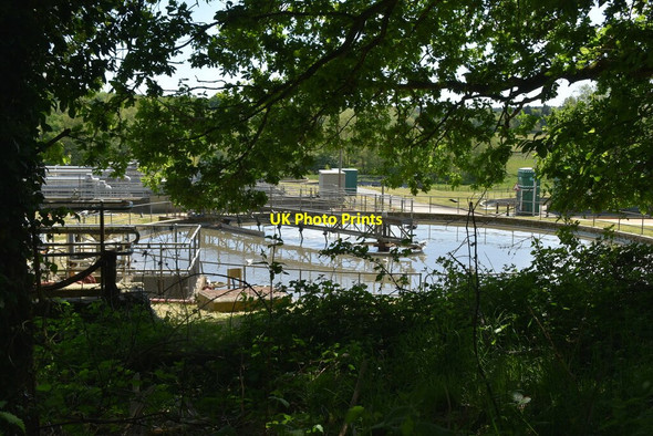 Photo 6"x4" Sewage works Langton Green\/TQ5439 c2020