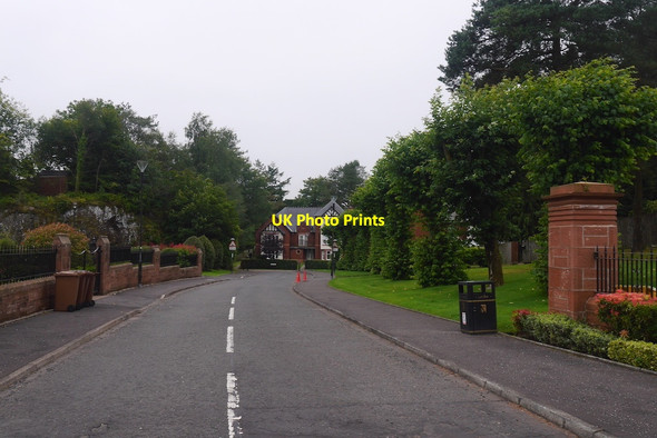 Photo 6"x4" Site of Bridge of Weir Hospital Quarriers Village c2020