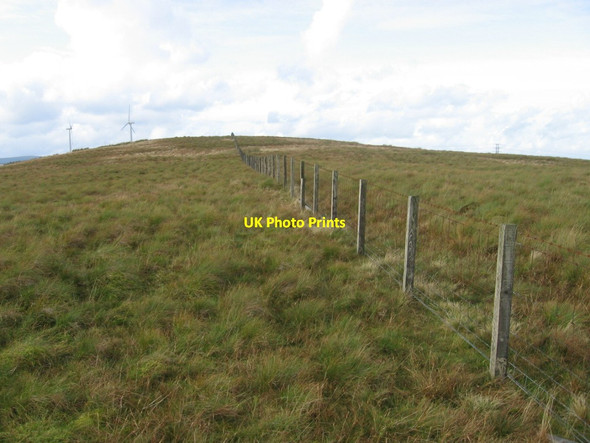 Photo 6"x4" Towards Burnt Rig top Glespin\/NS8028 c2006