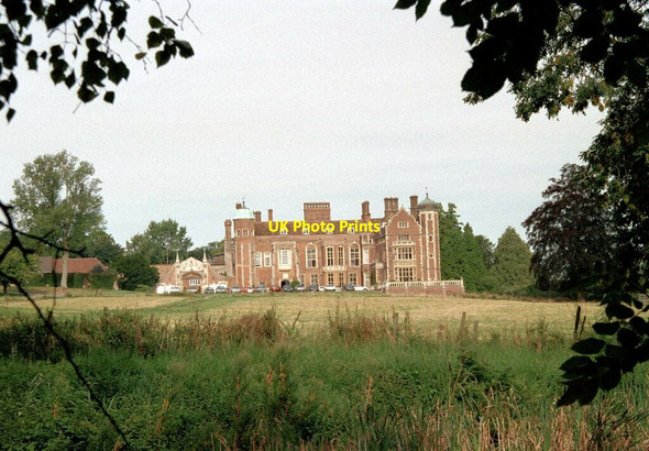 Photo 6"x4" Madingley Hall from the east Madingley c1998
