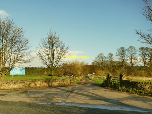 Photo 6"x4" Entrance to Menston & Burley sewage works Otley\/SE2045 c2020