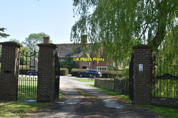 Photo 6"x4" Entrance to Stockett's Manor Holland\/TQ4050 c2020