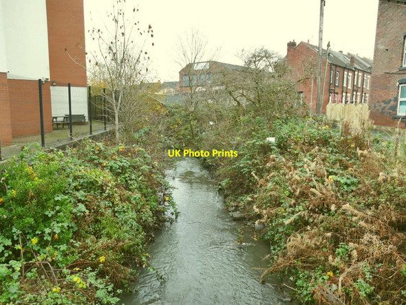 Photo 6"x4" Wortley Beck behind the Health Centre Far Royds c2020