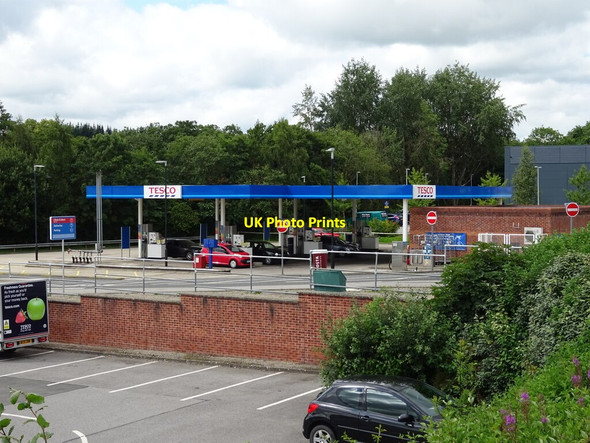 Photo 6"x4" Supermarket service station, Catterick Garrison Hipswell c2020