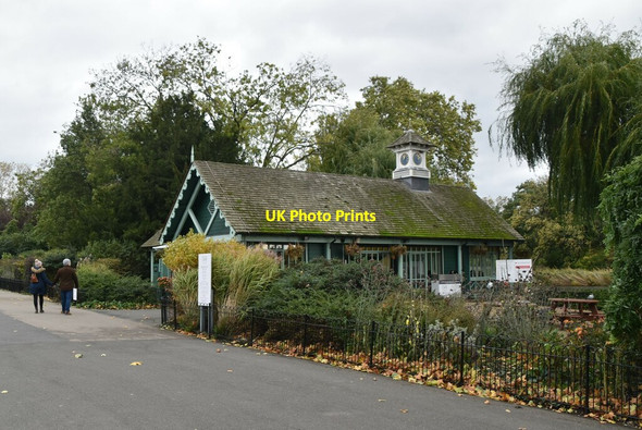 Photo 6"x4" Cafe, Regent's Park Marylebone\/TQ2881 c2019