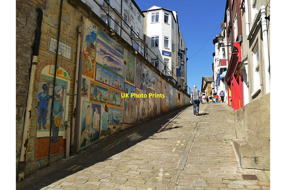Photo 6"x4" Murals, Blands Cliff, Scarborough Scarborough\/TA0388 c2020