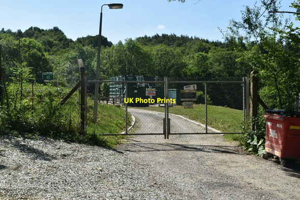Photo 6"x4" Wadhurst Sewage Works entrance Sparrow's Green c2020
