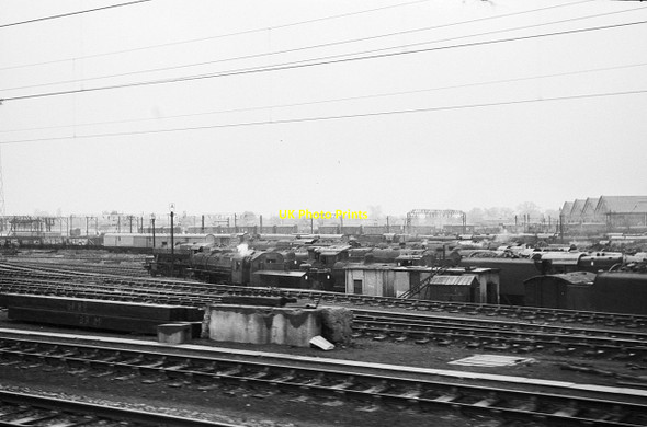 Photo 6"x4" Crewe South Loco \u00e2\u0080\u0093 1966 Crewe c1966