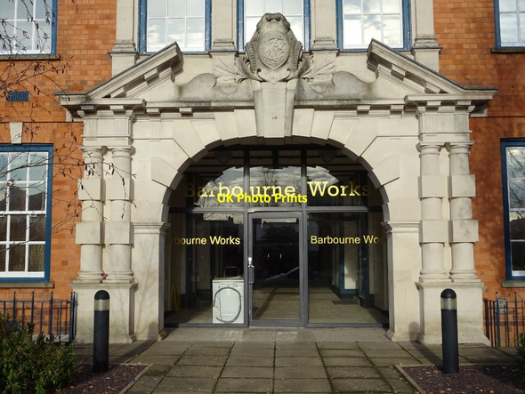 Photo 6"x4" Entrance to the Barbourne Works Worcester c2020
