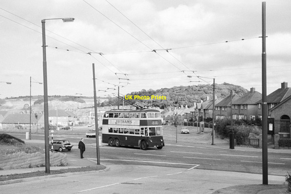 Photo 6"x4" Turning into Green Farm Road, Cardiff \u00e2\u0080\u0093 1966 Cyntwell c1966