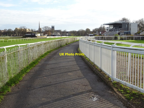 Photo 6"x4" Worcester Racecourse Worcester c2020