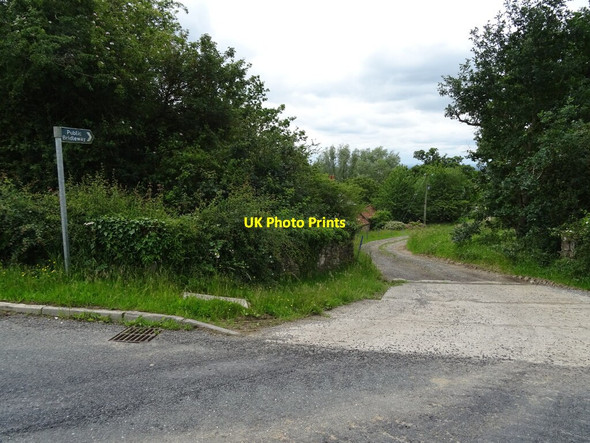 Photo 6"x4" Track (bridleway), Rose Hill High Kilburn c2020