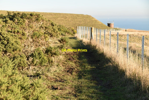 Photo 6"x4" Saxon Shore Way, Abbot's Cliff Church Hougham c2019
