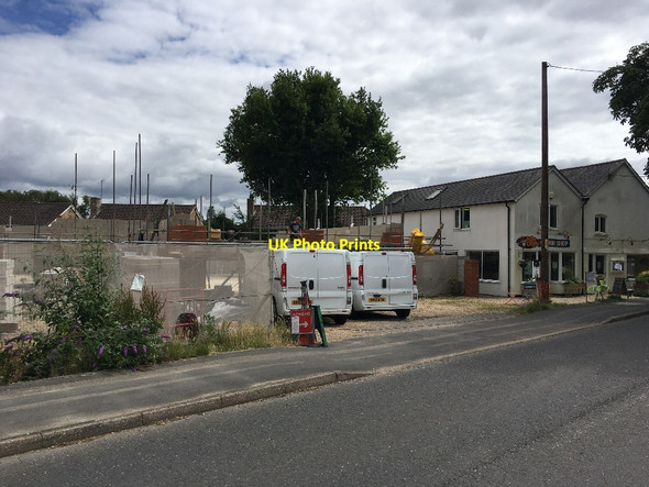 Photo 6"x4" Building a new village shop East Oakley c2020 P1