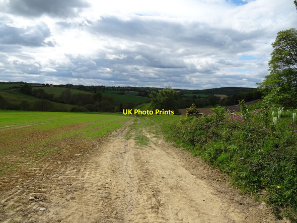 Photo 6"x4" Farm track (bridleway) Scackleton c2020
