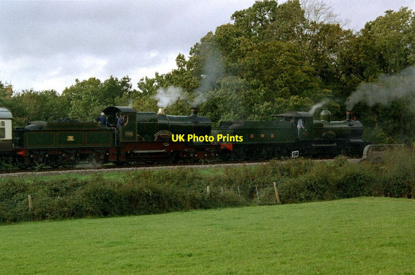 Photo 6"x4" 9017 & 3440 approaching Horsted Keynes Station, Bluebell Railway Cinder Hill\/TQ3729 c2006