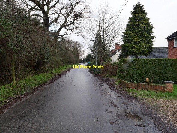 Photo 6"x4" Northwest on Manor Road North Walsham c2020