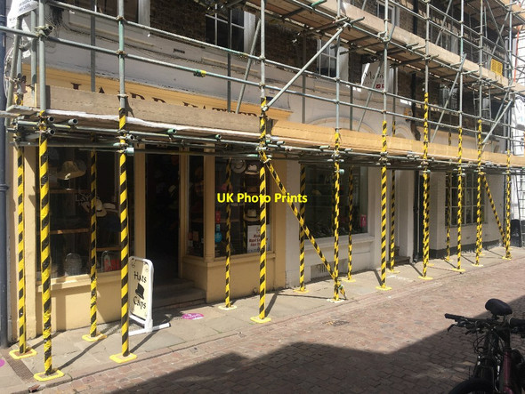 Photo 6"x4" Maintenance work in Green Street Cambridge\/TL4658 c2020