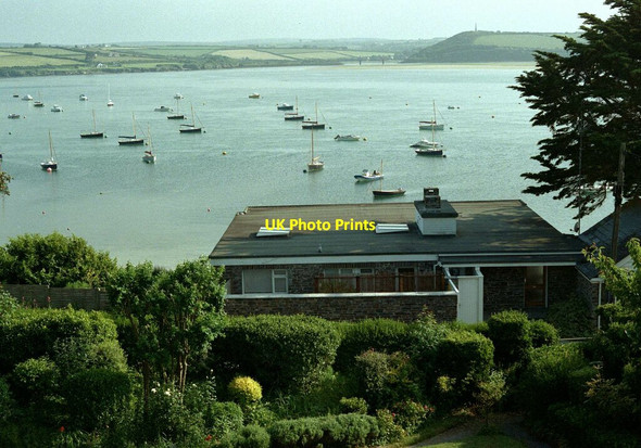 Photo 6"x4" The Camel estuary from Rock Padstow c2005