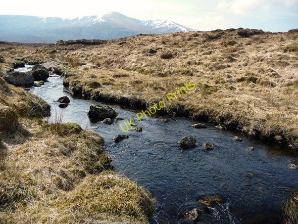 Photo 6"x4" Allt na M\u00c3\u00b2ine Loch na M\u00f2ine M\u00f2r c2009