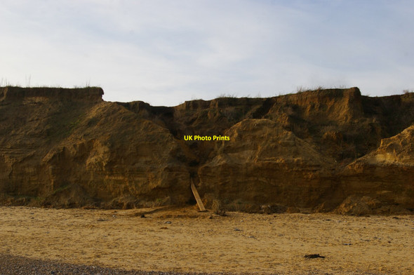Photo 6"x4" Crumbling cliffs at Covehithe Covehithe c2020