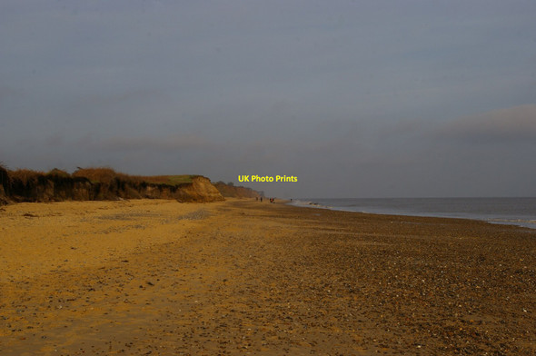 Photo 6"x4" Looking north to Covehithe Cliffs Covehithe c2020