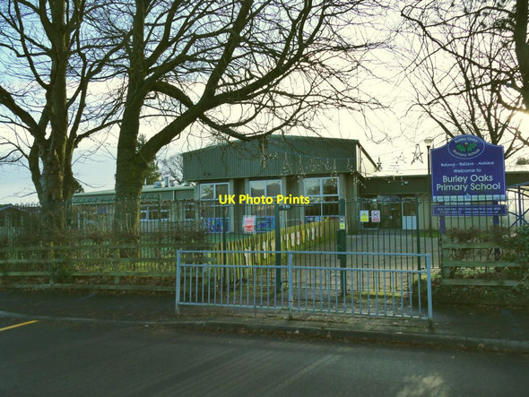Photo 6"x4" Burley Oaks Primary School Burley in Wharfedale c2020