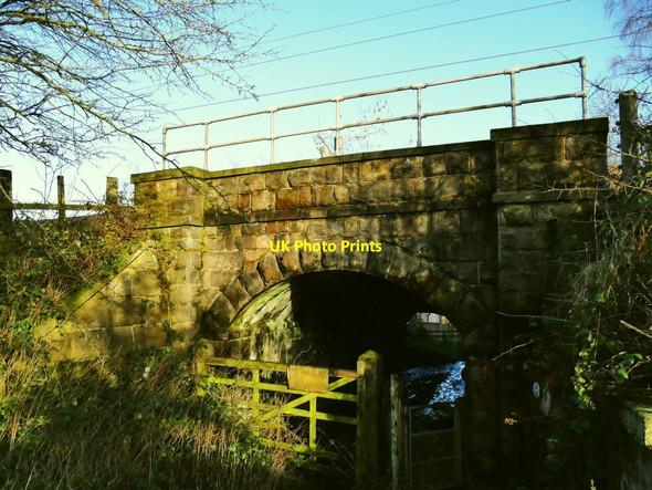 Photo 6"x4" Railway underpass at Burley Junction Burley in Wharfedale c2020