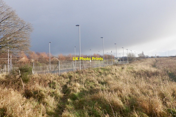 Photo 6"x4" Musselburgh Station car park Newcraighall c2021