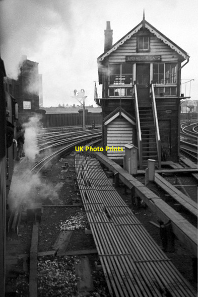 Photo 6"x4" Liverpool Exchange No.2 Signalbox \u00e2\u0080\u0093 1967 Vauxhall\/SJ3491 c1967