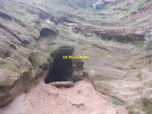 Photo 6"x4" Cave, Gullane Gullane c2020