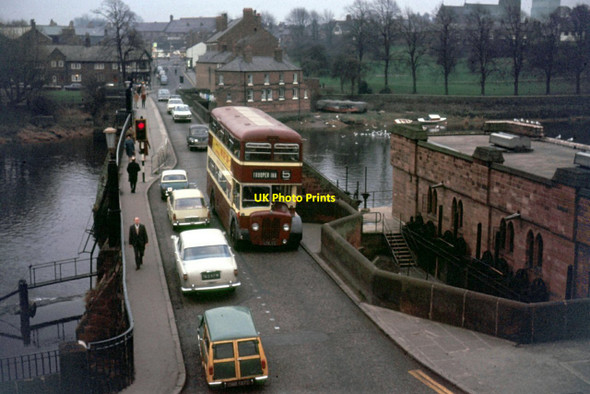 Photo 6"x4" Dee Bridge, Chester \u00e2\u0080\u0093 1972 Chester c1972