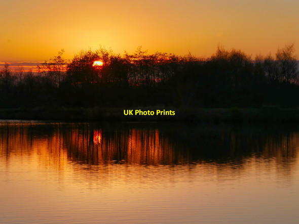 Photo 6"x4" Starmount Sunset Little Lever c2021