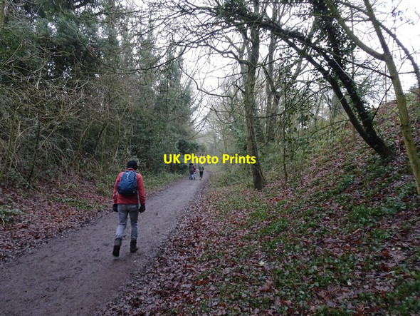 Photo 6"x4" Castlecroft Bridge Approach Castlecroft c2021