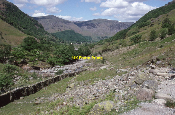 Photo 6"x4" Bridleway above Stonethwaite Stonethwaite\/NY2613 c1991