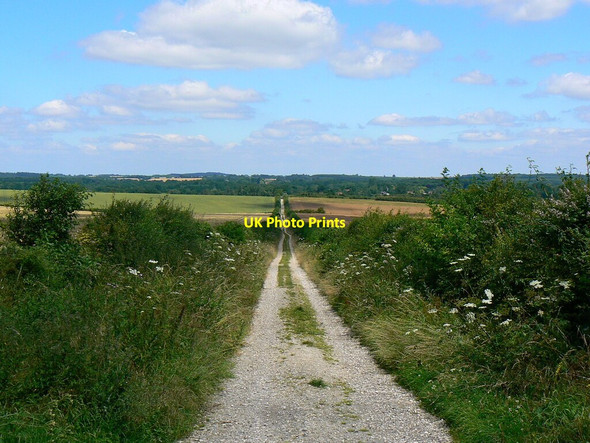 Photo 6"x4" Restricted byway to East Grimstead East Grimstead c2007
