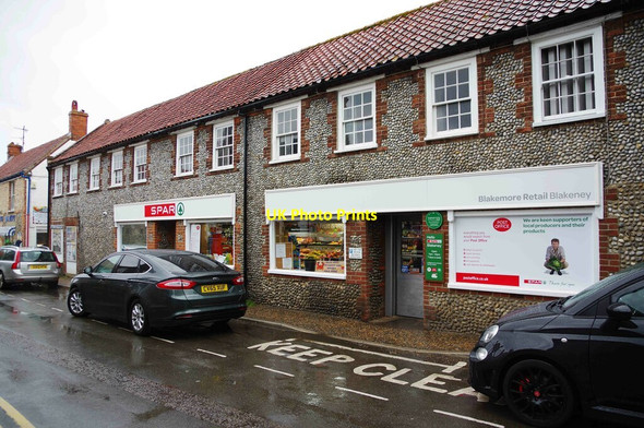 Photo 6"x4" SPAR and Post Office, 7-9 Westgate Street, Blakeney, Norfolk Blakeney\/TG0243 c2019